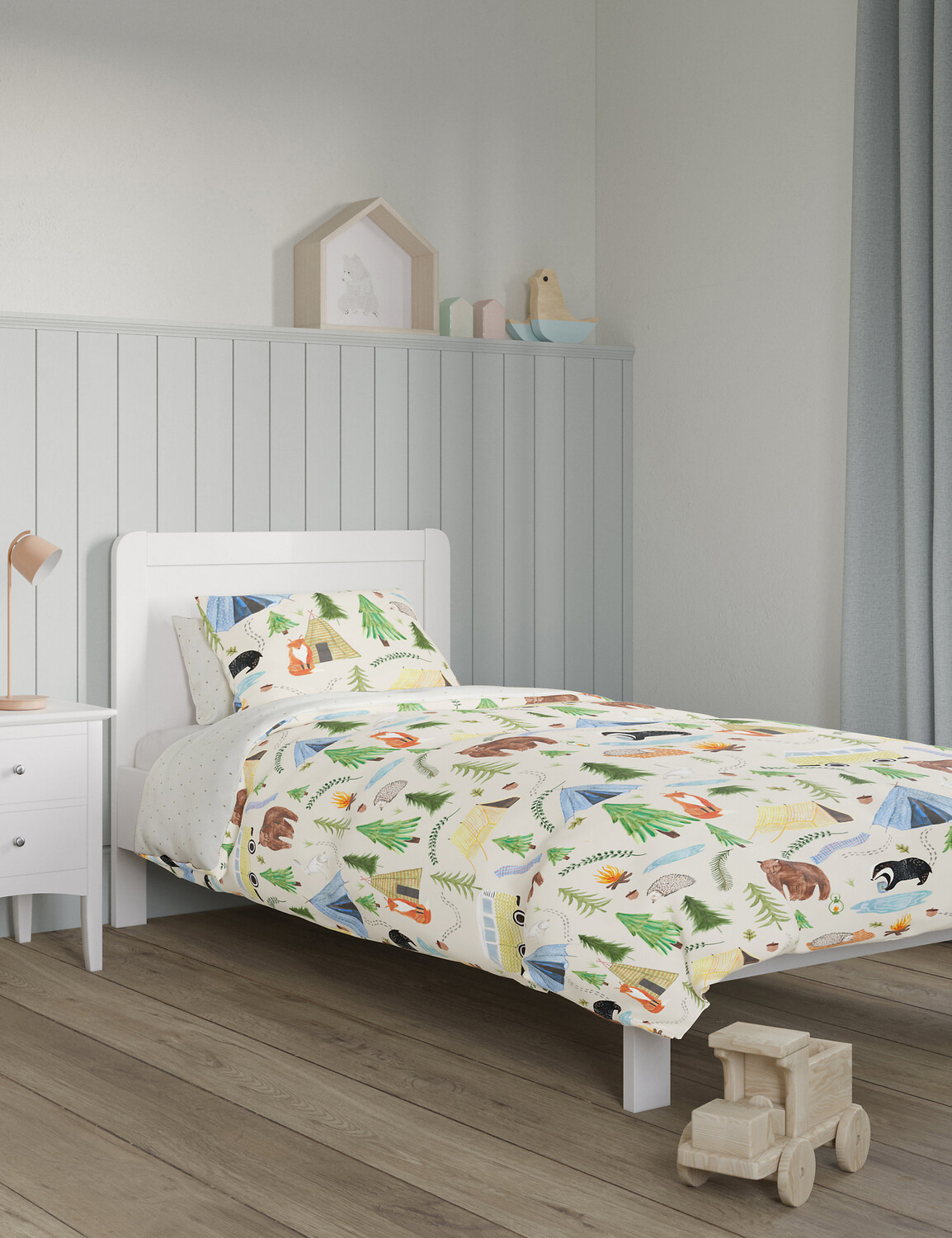 

Комплект постельного белья из смеси хлопка Woodland Marks & Spencer