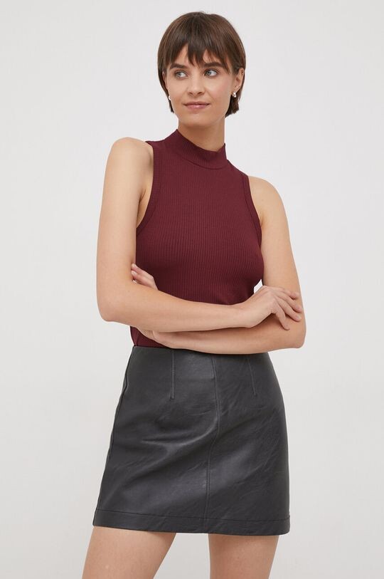

Топ Tommy Hilfiger, бордовый