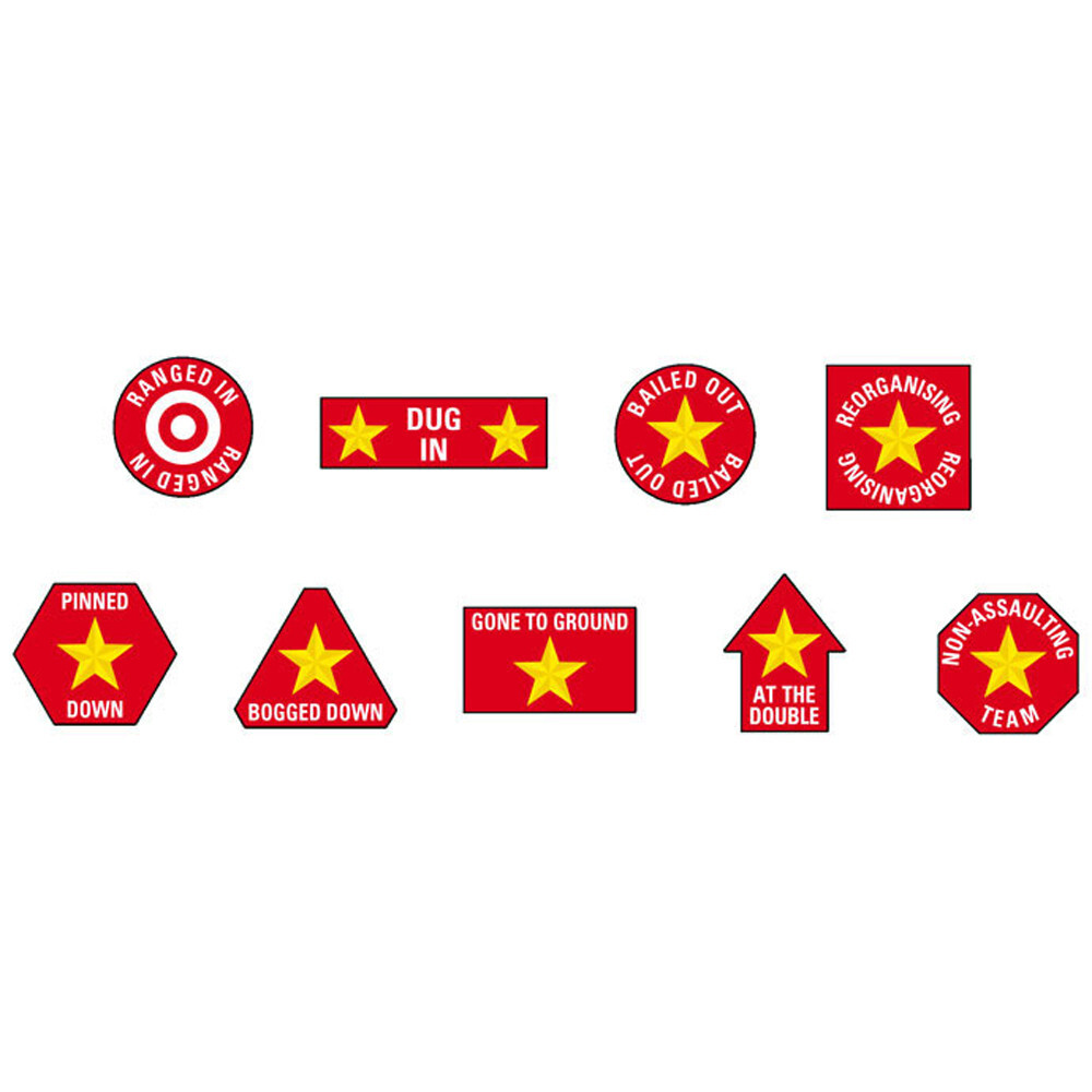 

Аксессуары Battlefront Miniatures Flames of War: Vietnam - PAVN Token Set