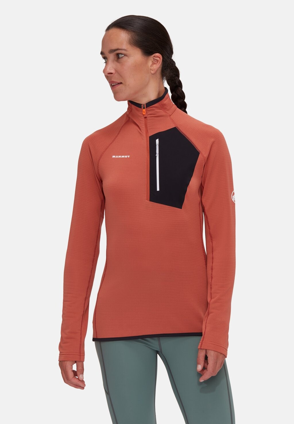 

Свитер вязаный AENERGY LIGHT Mammut, цвет brick black