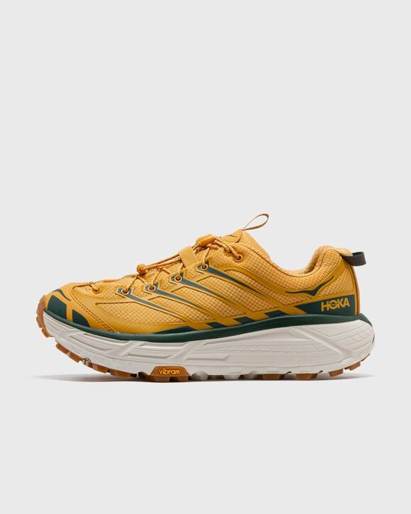 

Кроссовки Hoka One One Mafate Three2, цвет golden yellow / eggnog