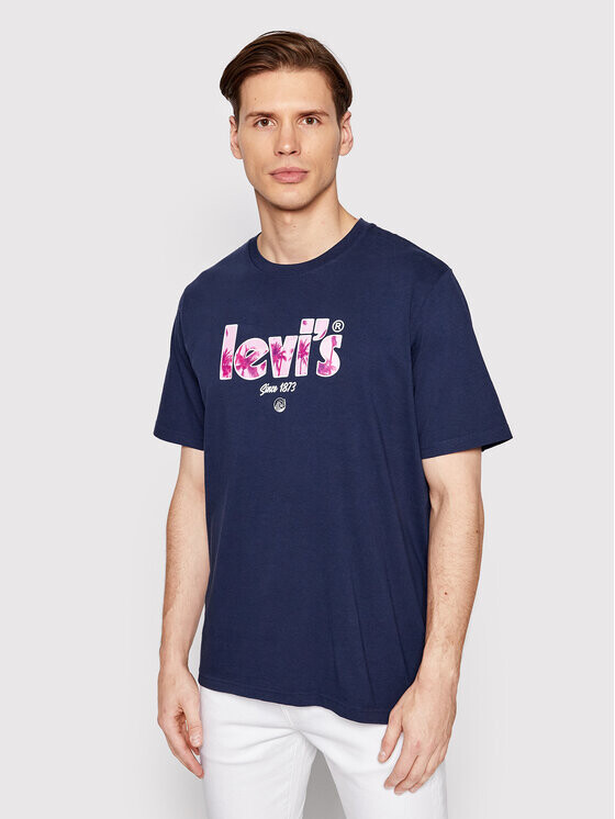 

Футболка стандартного кроя Levi's, синий