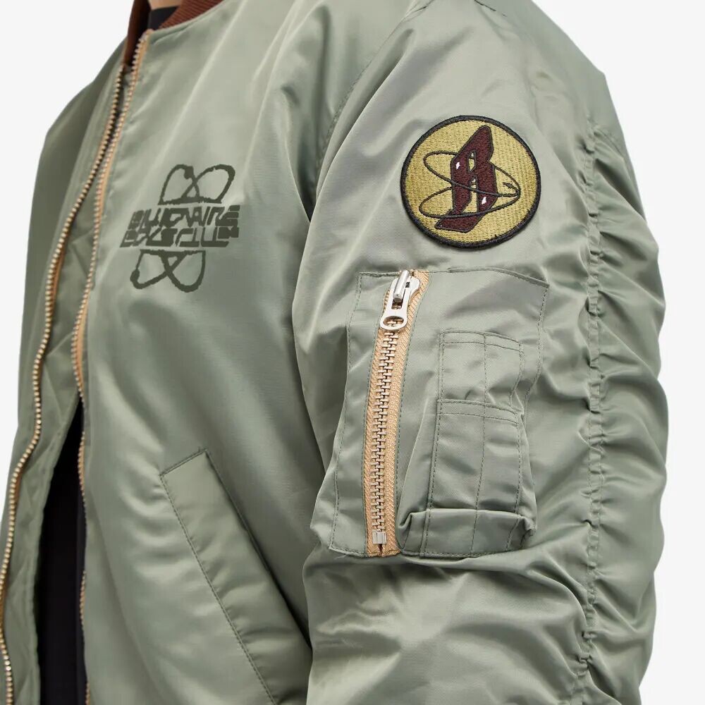 

Нейлоновый бомбер Billionaire Boys Club, зеленый