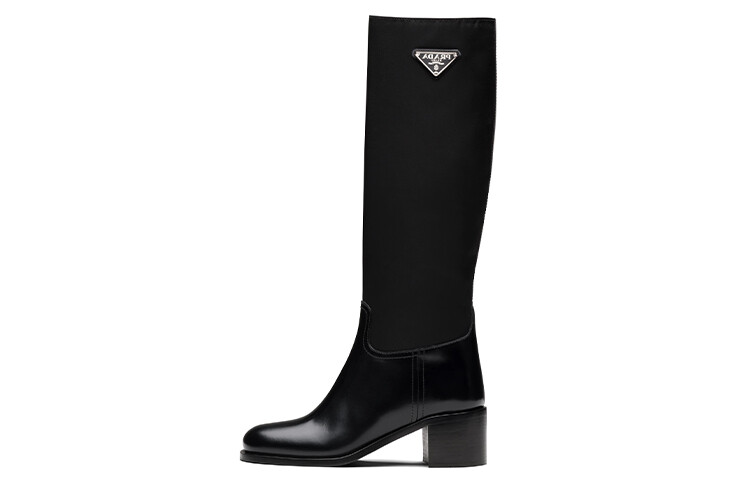 

Женские сапоги до колена Prada