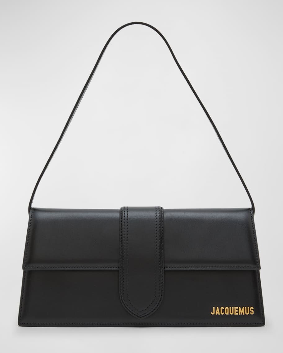 

Длинная кожаная сумка через плечо Le Bambino Jacquemus