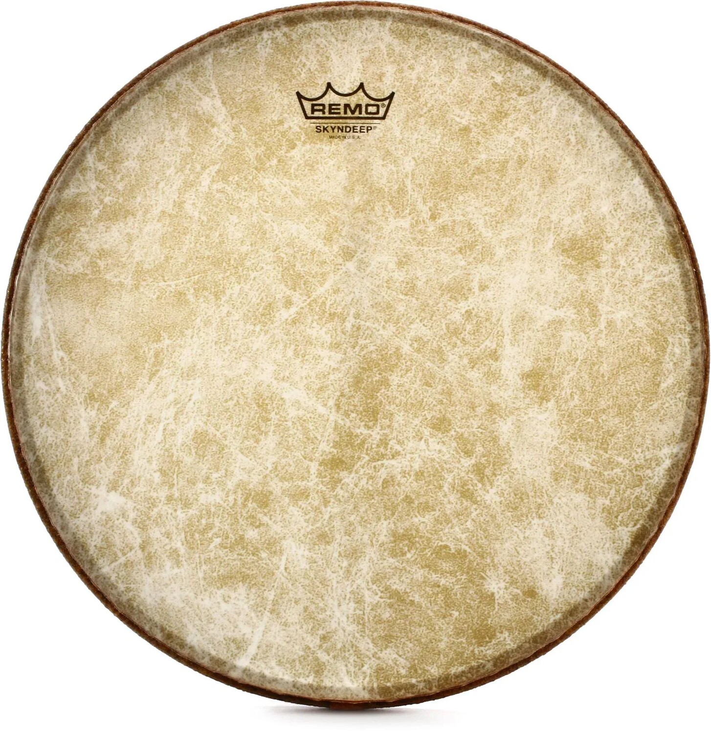 

Пластик Remo Mondo Skyndeep Beige Fiberskyn Djembe — 14 дюймов