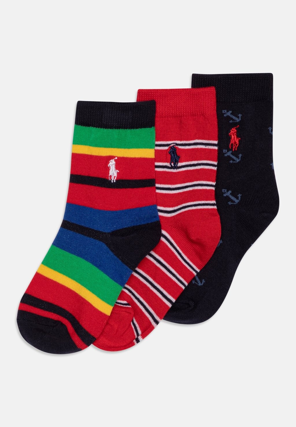 

Носки AMERICAN CREW UNISEX 3 PACK Polo Ralph Lauren, цвет multi-coloured