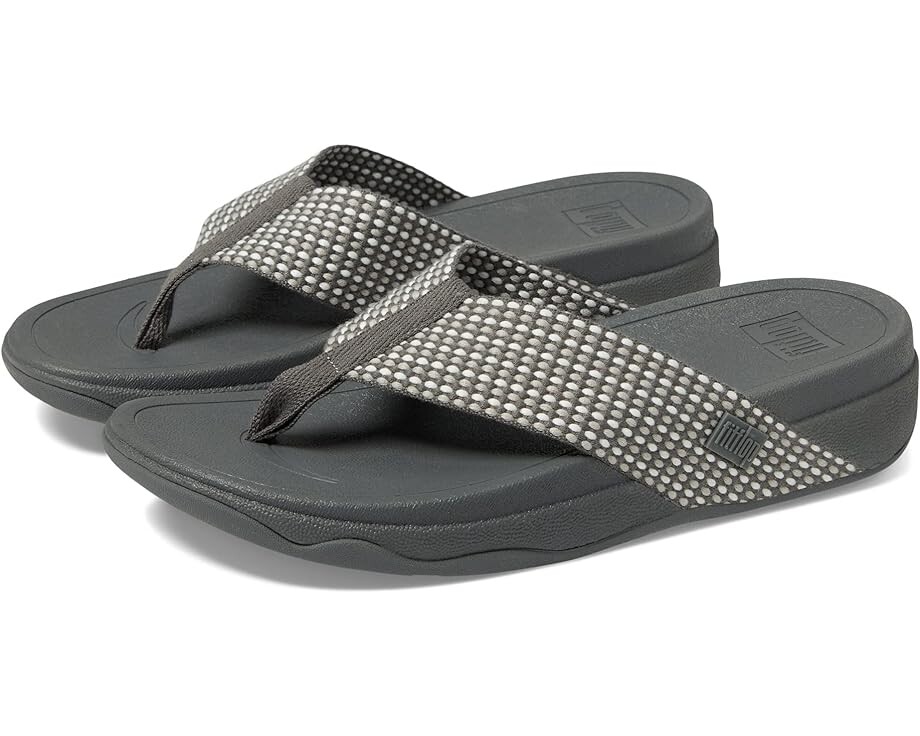 

Сандалии FitFlop Surfa Slip-on Sandals, цвет Pewter Mix