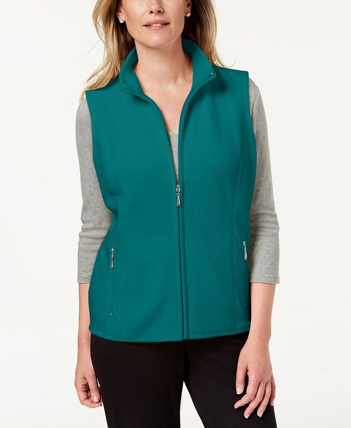 

Флисовый жилет Zeroproof Karen Scott, цвет Jazzy Teal