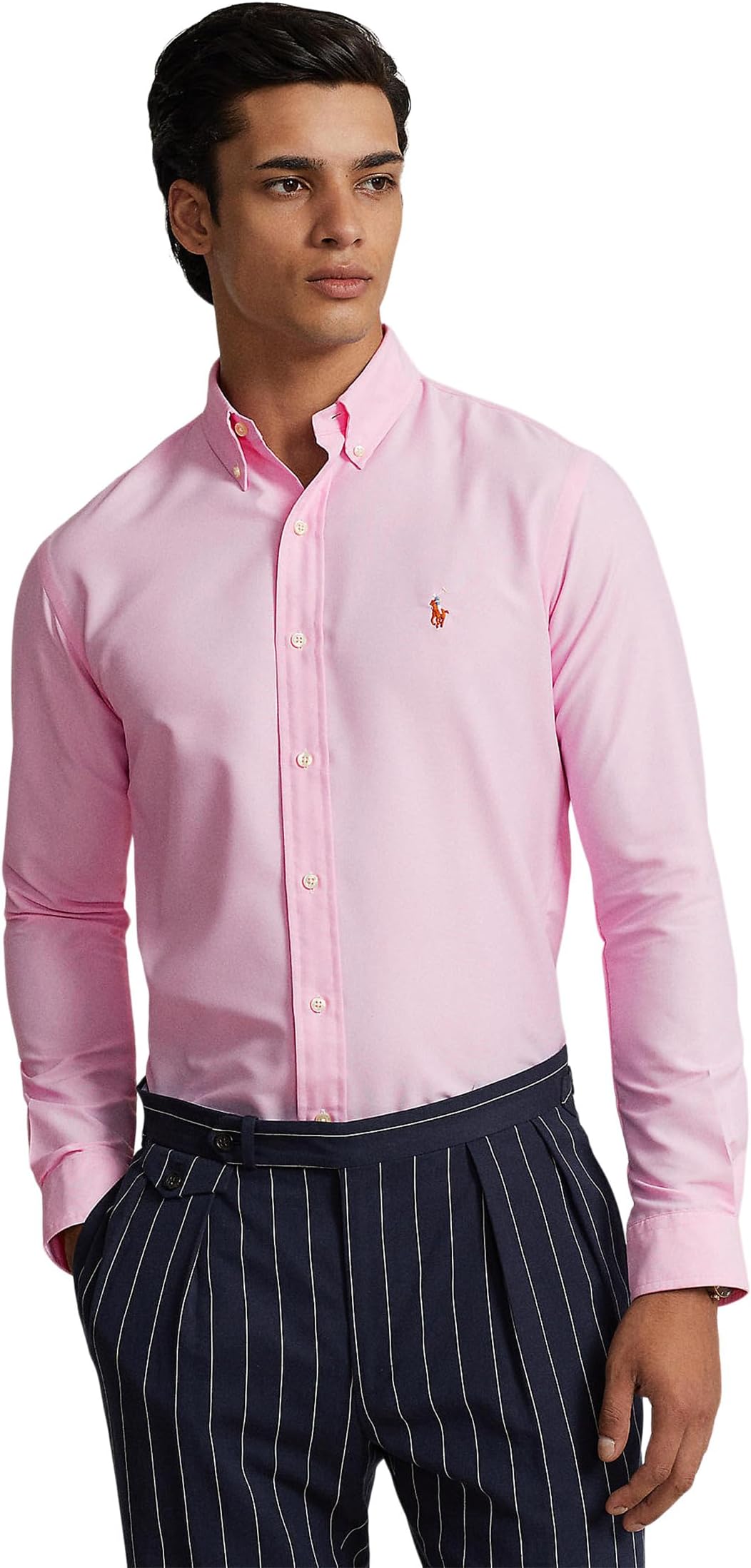 Классическая оксфордская рубашка Performance Performance Polo Ralph Lauren, цвет New Rose