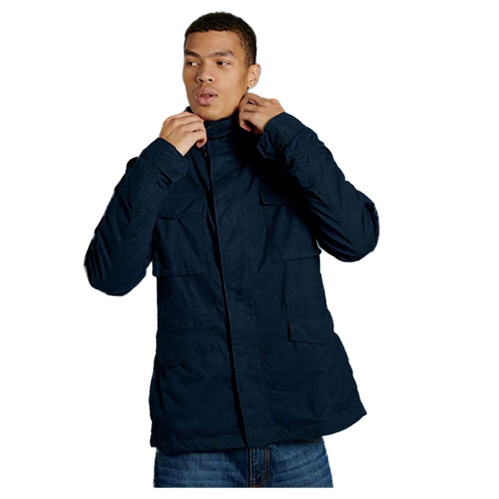 Куртка Superdry Classic Rookie, синий куртка superdry new rookie down красный