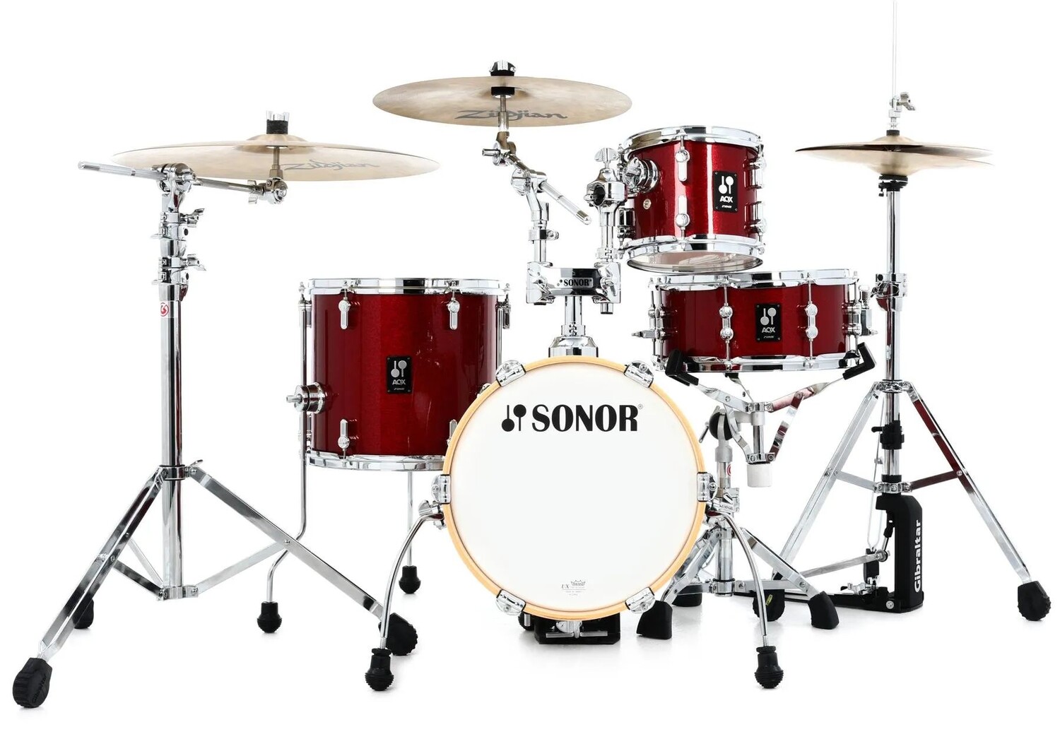 

Набор из 4 предметов Sonor AQX Micro — Red Moon Sparkle