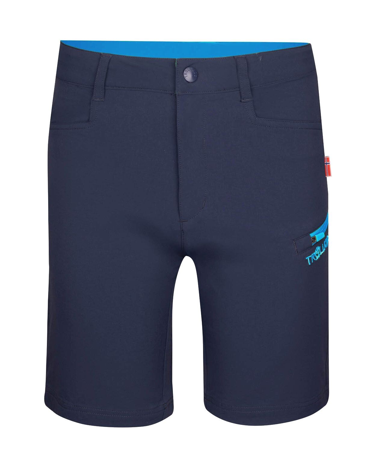 

Шорты Trollkids Softshell Haugesund, цвет Marineblau / Mittelblau