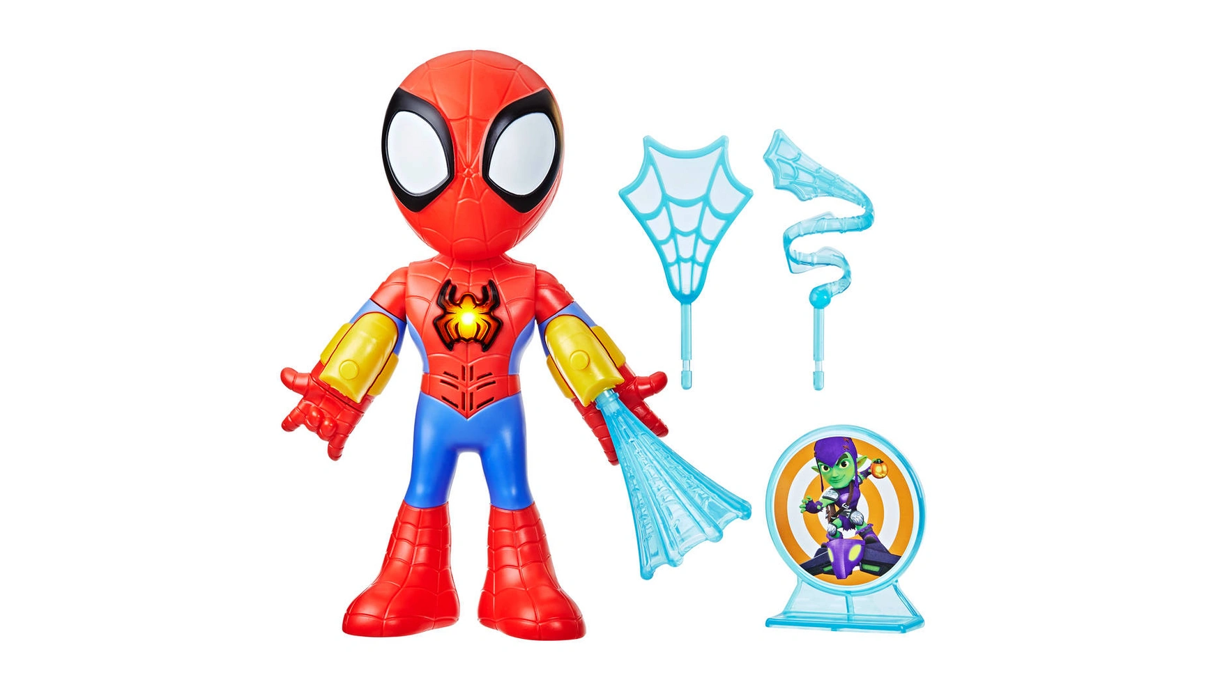 Hasbro Электронный Спайди Marvel Spidey and His Amazing Friends игрушка фигурка титанум титановый человек titanium marvel