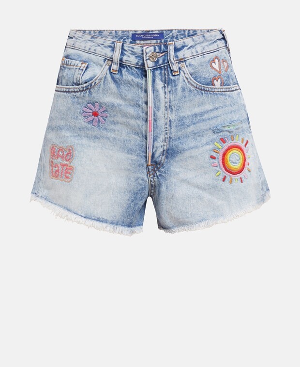 

Джинсовые шорты Scotch & Soda, цвет Slate Blue