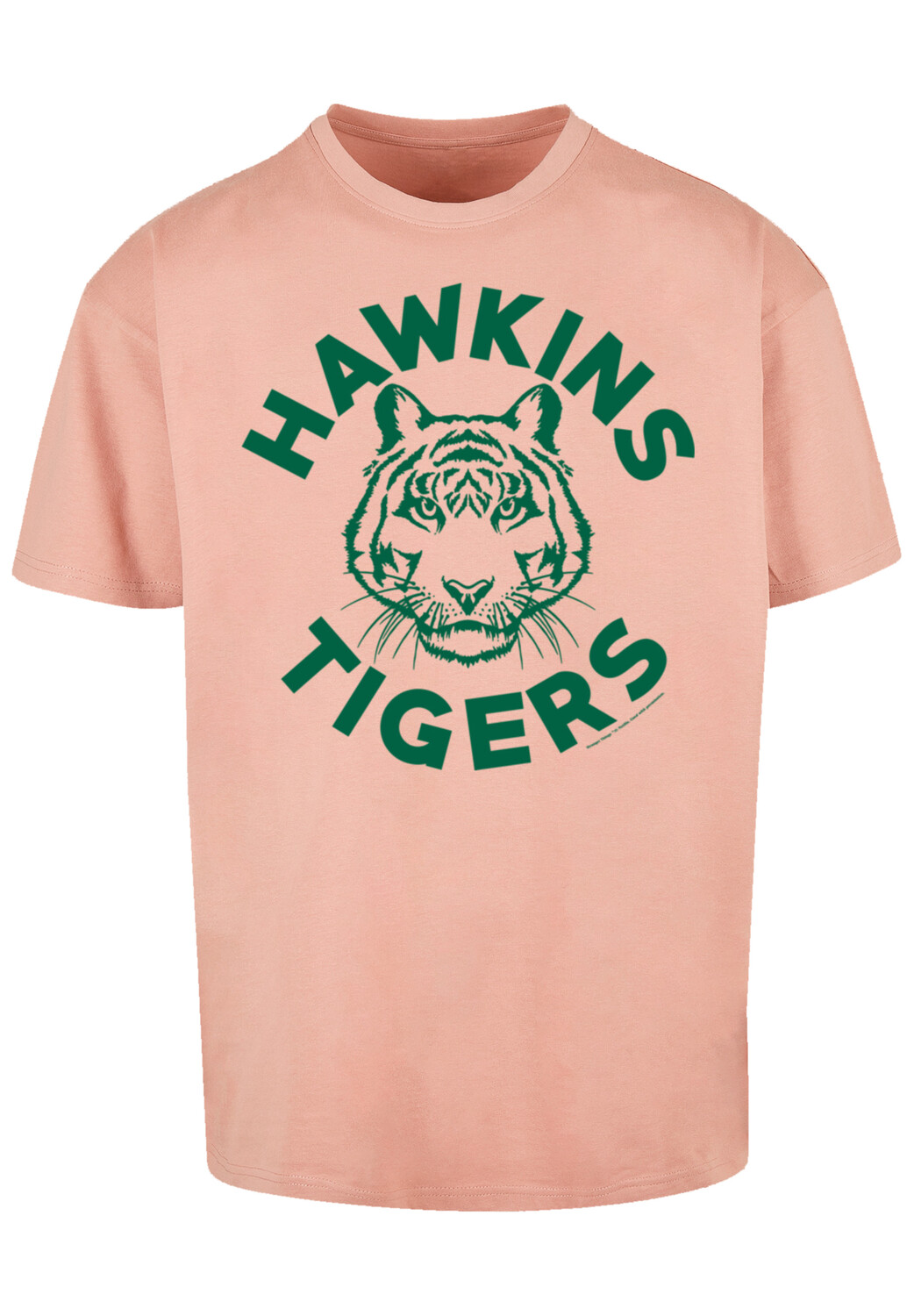 

Футболка F4NT4STIC Stranger Things Hawkins Tigers Netflix TV Series, цвет amber