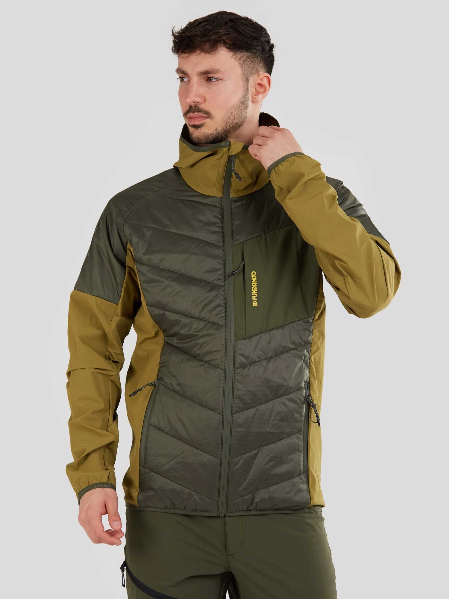 

Куртка Fundango Gaara Hybrid Softshell, зеленый