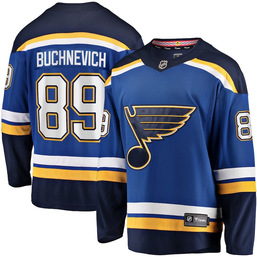 

Джерси Fanatics Branded St Louis Blues, синий