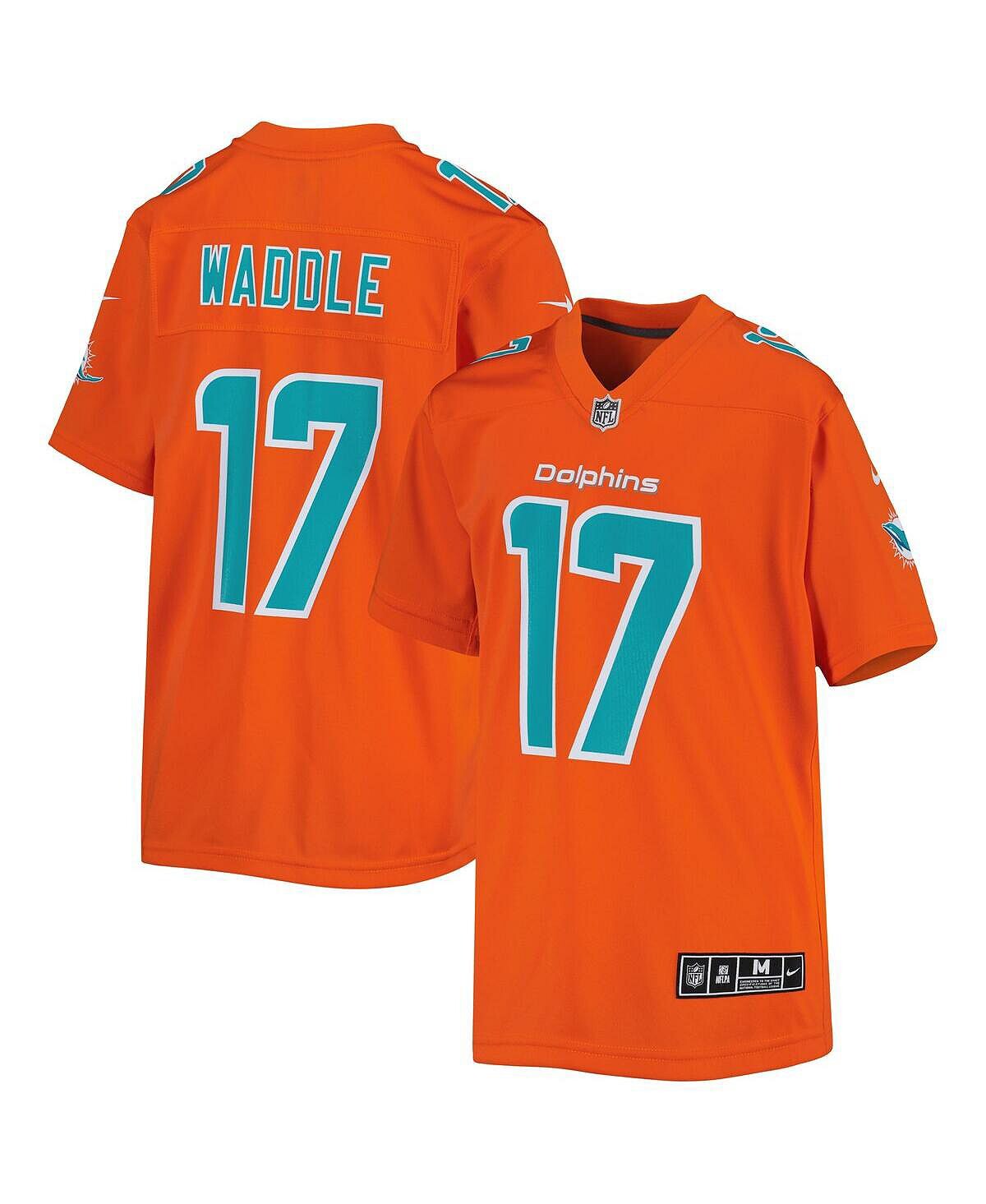 

Джерси Big Boys Jaylen Waddle Orange Miami Dolphins Inverted Game Nike