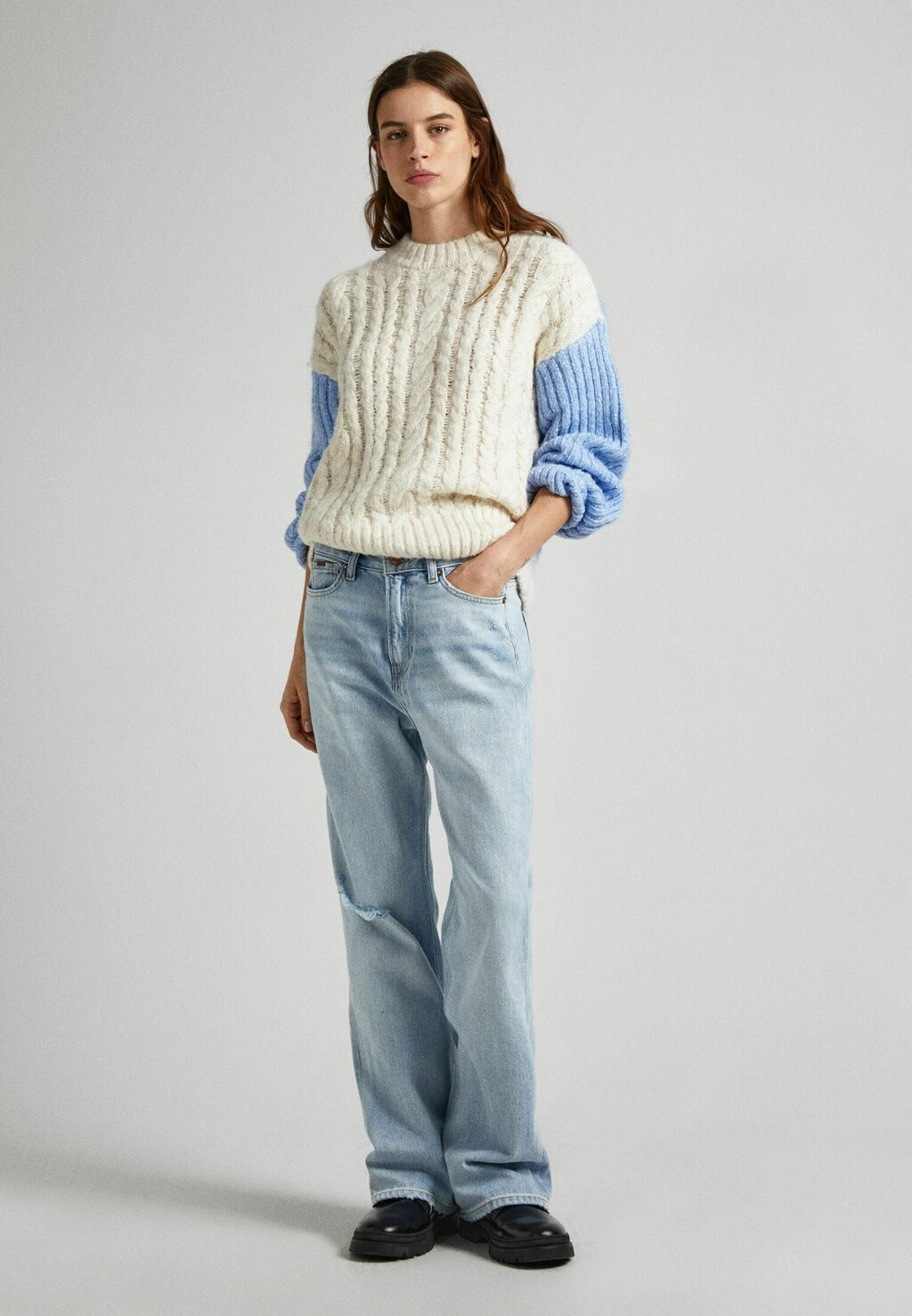 

Свитшот Pepe Jeans ЭРИН, цвет ivory white