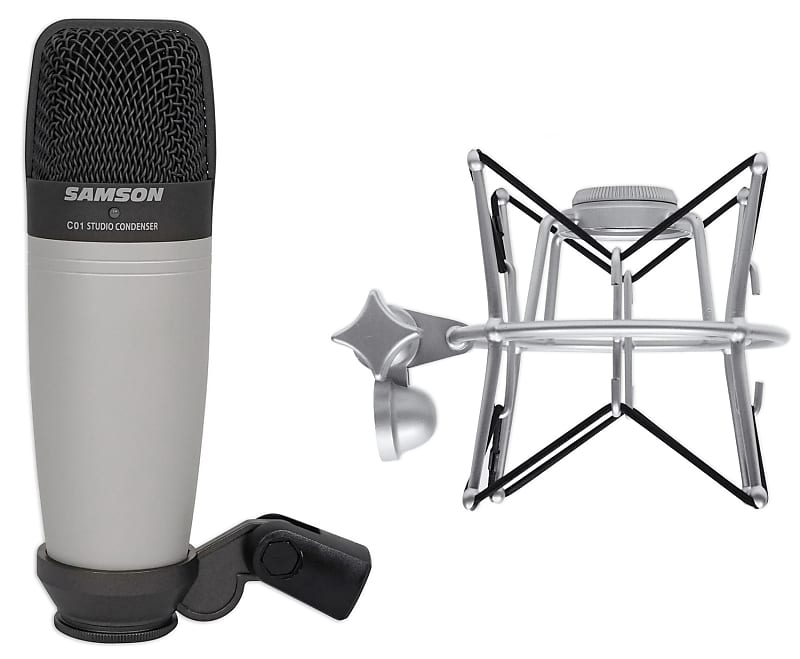 Студийный конденсаторный микрофон Samson SAC01+SP01 микрофон студийный конденсаторный samson sacl7