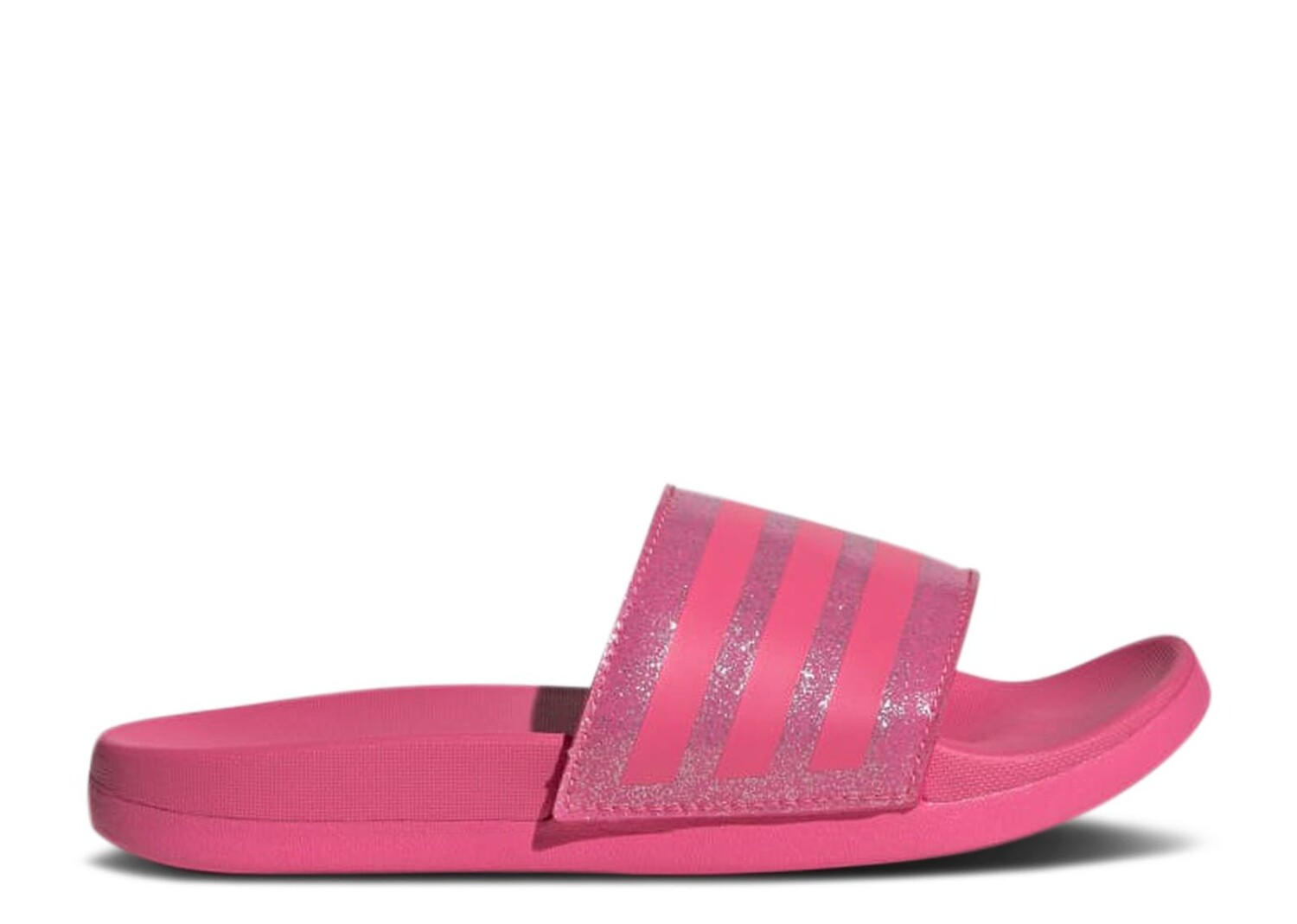 

Кроссовки adidas Adilette Comfort Slide J 'Pulse Magenta Glitter', розовый