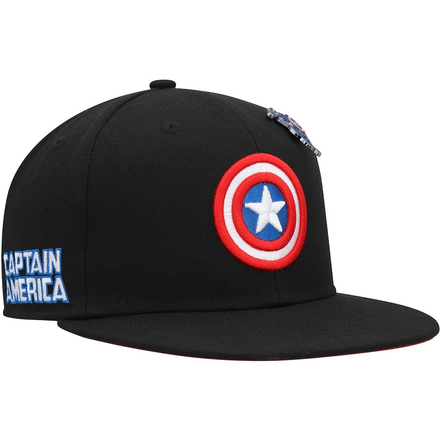 цена Бейсболка Marvel Captain America, черный
