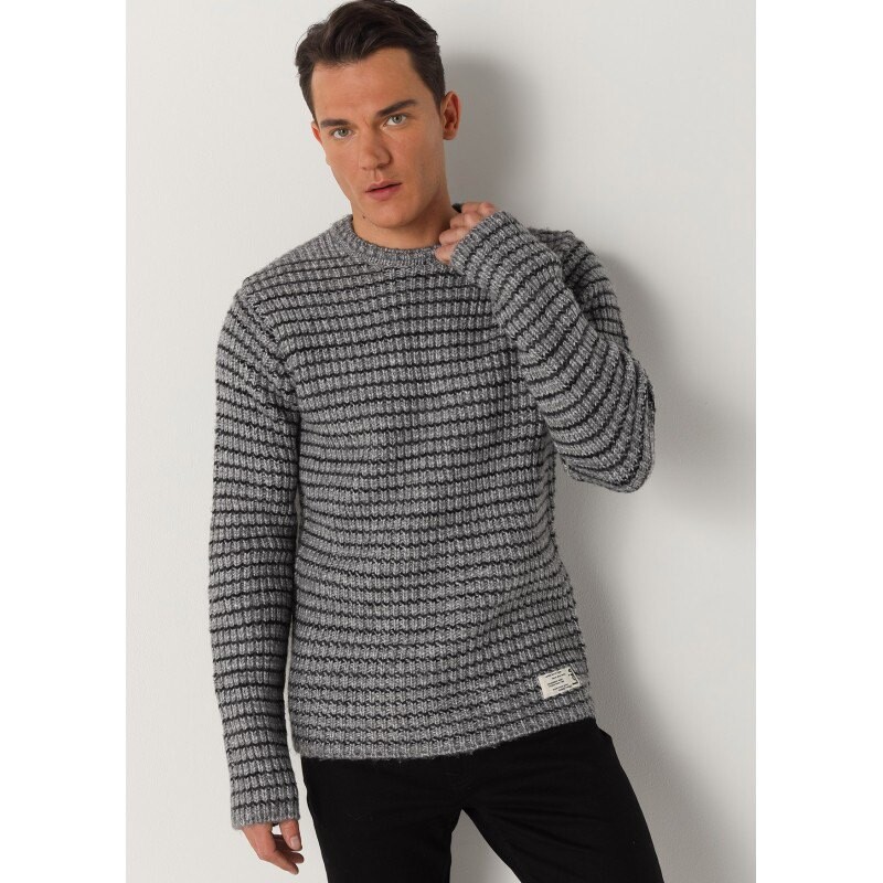 

Свитер Lois Jeans Round Neck, серый