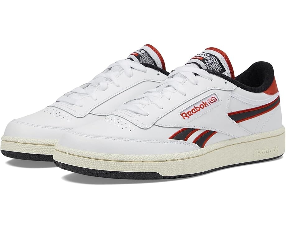 

Кроссовки Reebok Club C Revenge, цвет White/Vector Red/Black