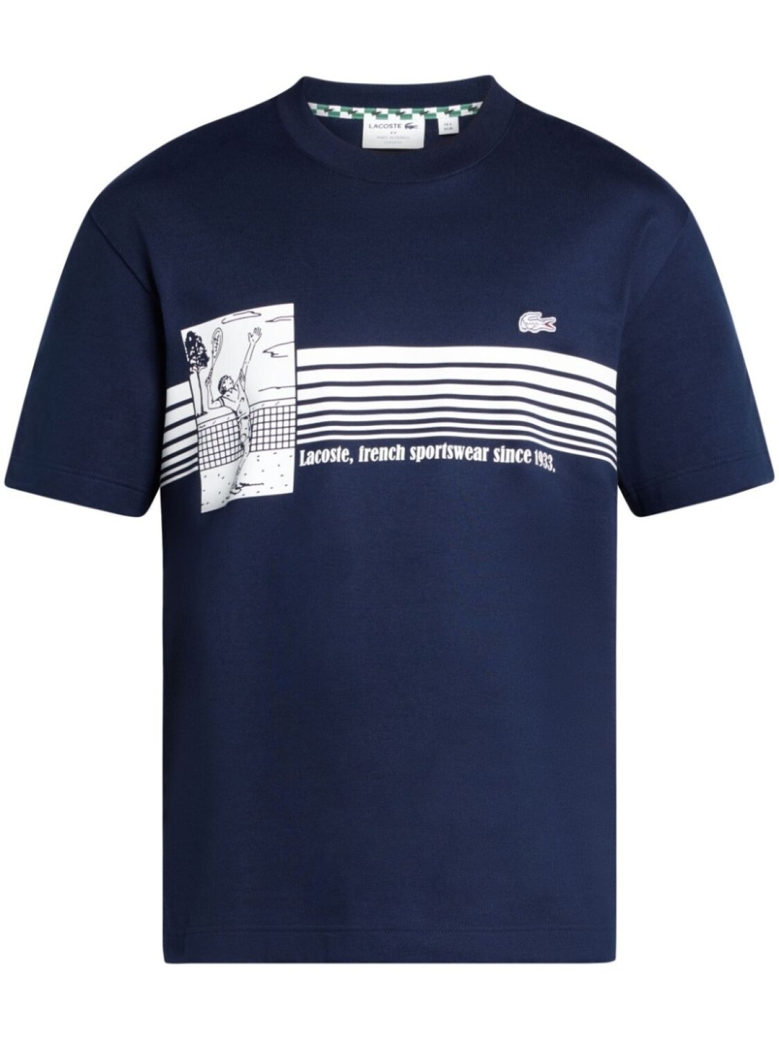 

Футболка с круглым вырезом Lacoste, синий