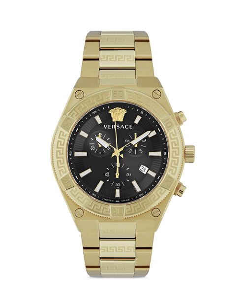 

Хронограф V-Sporty Greca, 46 мм Versace, цвет Black