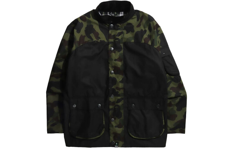 

Barbour X BAPE Куртка Barbour Мужская камуфляжная A Bathing Ape, цвет Camouflage