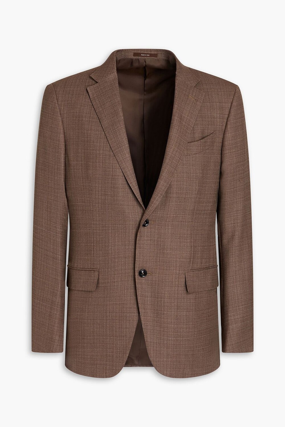 

Шерстяной пиджак ZEGNA, коричневый
