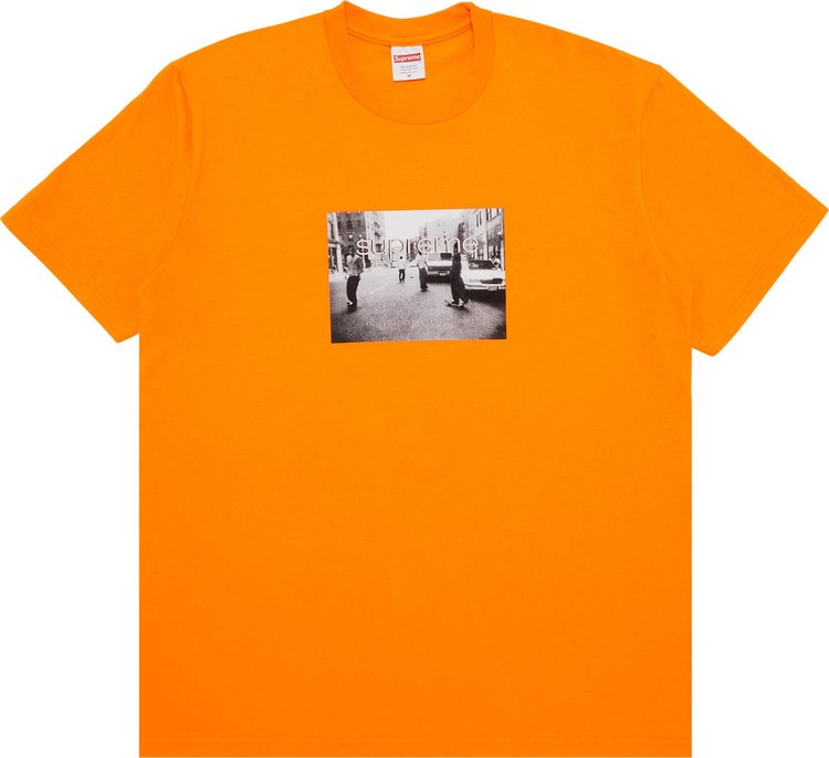 Футболка Supreme Crew 96 'Orange', оранжевый футболка supreme payment orange оранжевый