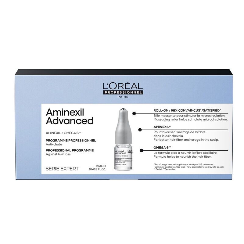 

Набор: средство против выпадения волос L'Oréal Professionnel Aminexil, 10х6 мл