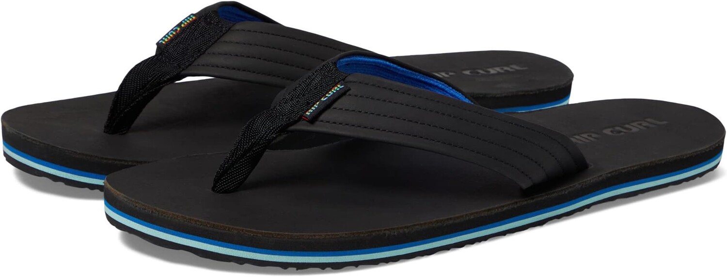 

Шлепанцы Revival Leather Open Toe Sandal Rip Curl, черный