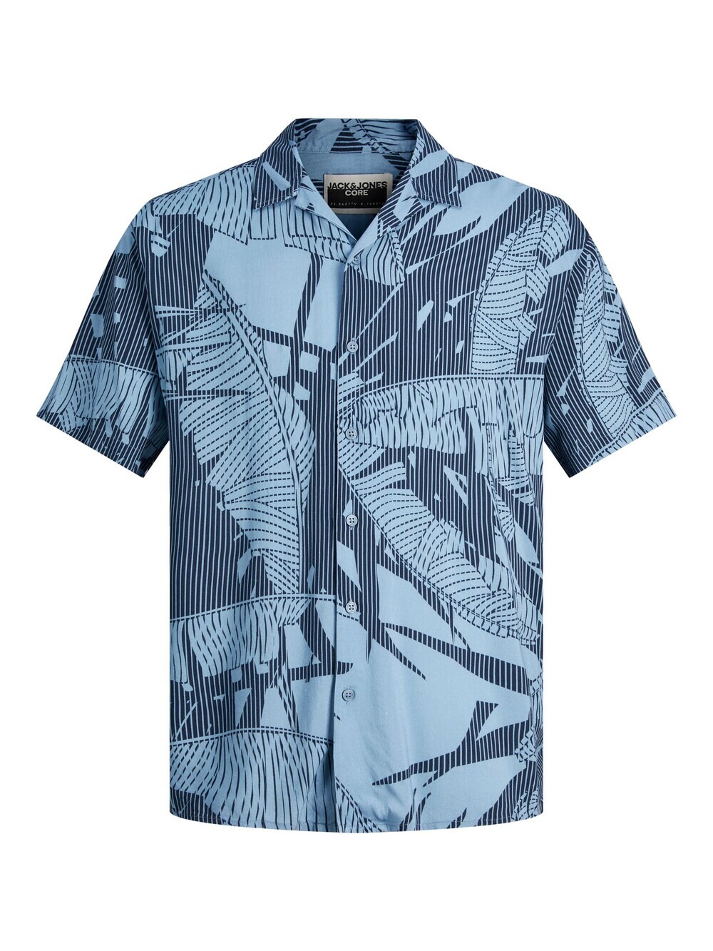 

Рубашка на пуговицах стандартного кроя JACK & JONES REGGIE, морской синий/дымчато-синий