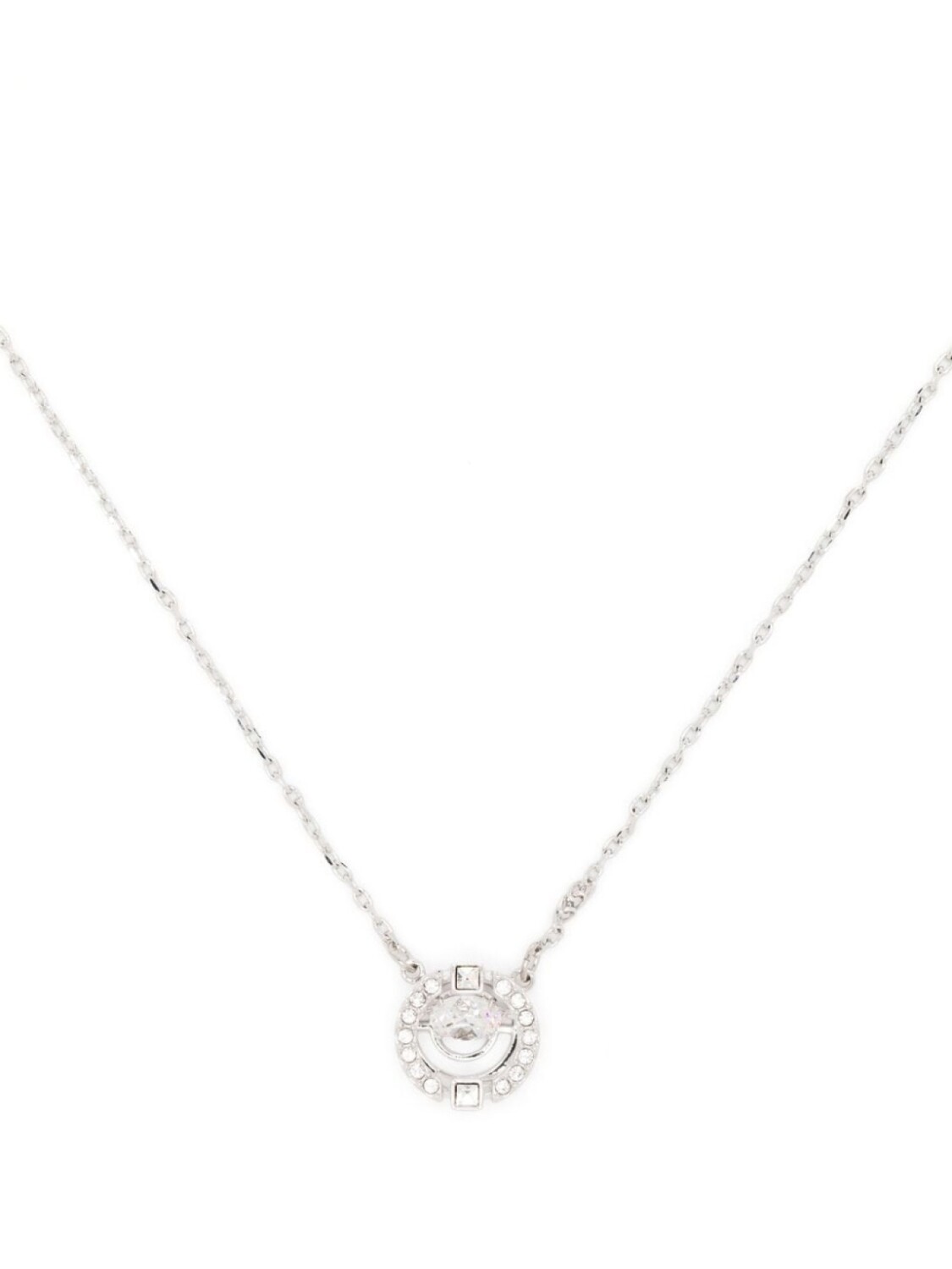 

Колье с подвеской Swarovski, серебряный