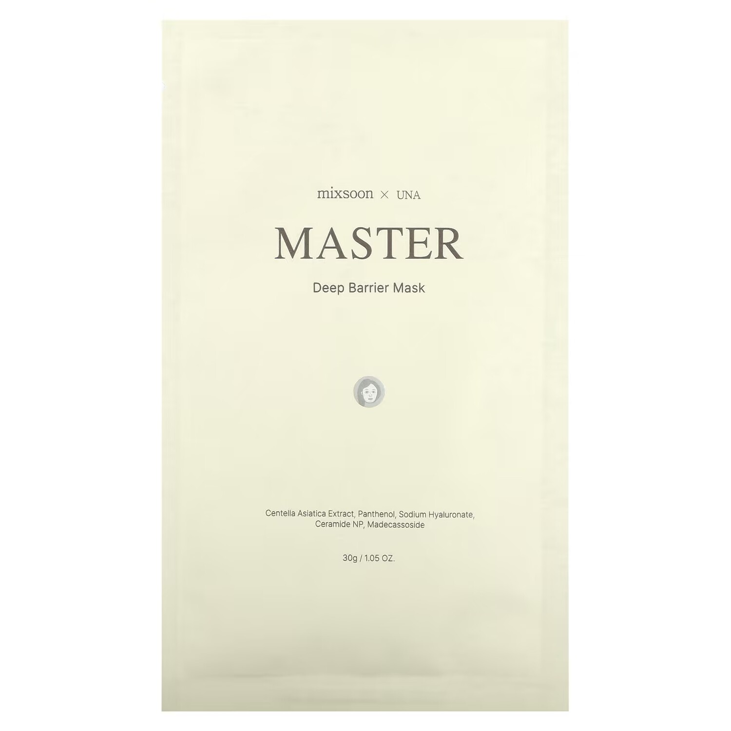 

Mixsoon Master Deep Barrier Beauty Mask, 5 тканевых масок, 1,05 унции (30 г)