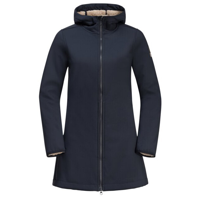 

Пальто Jack Wolfskin Women's Windland Coat, цвет Night Blue