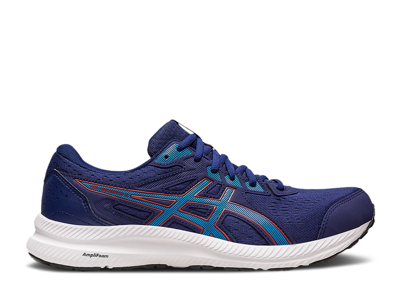 

Кроссовки ASICS Gel Contend 8 4E Wide 'Indigo Blue', синий