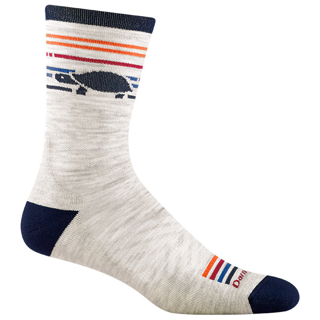 

Носки для бега Darn Tough Pacer Micro Crew Ultra LW w. Cushion, цвет Ash