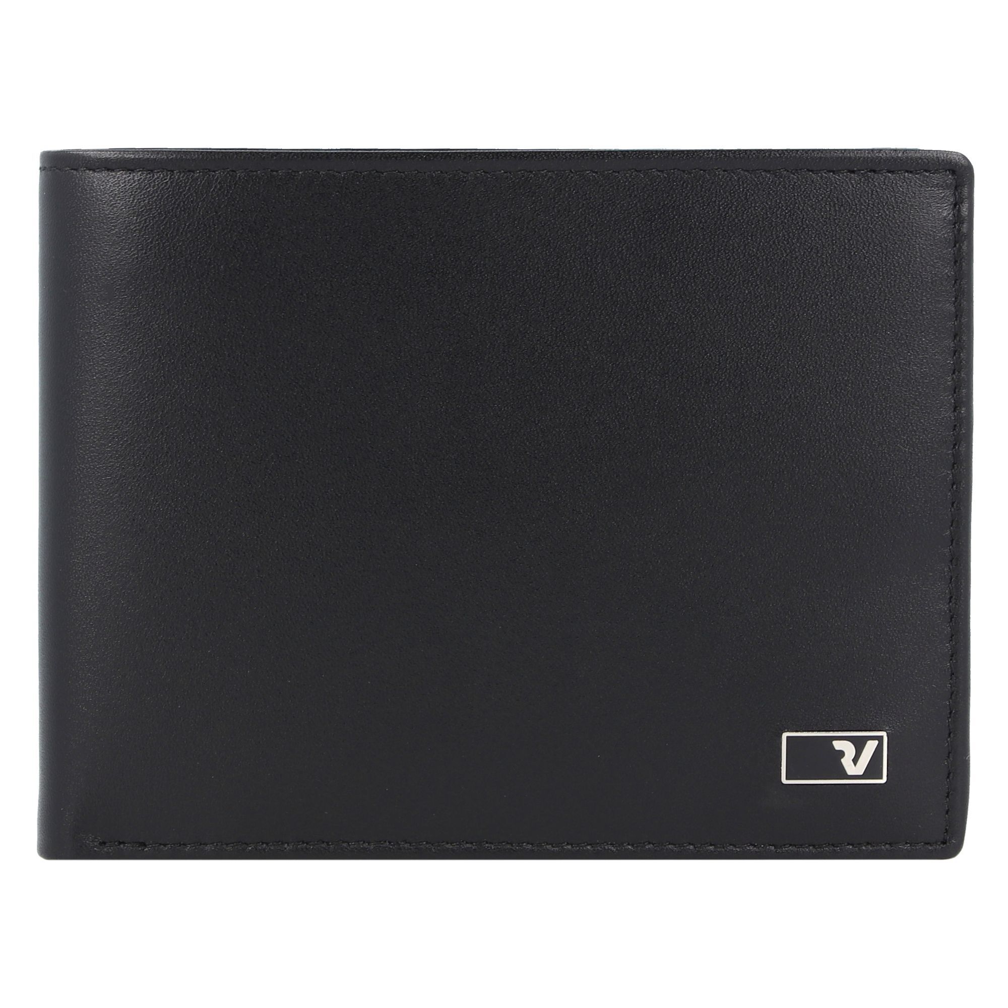 Кошелек Roncato Firenze RFID Leder 12 см, черный кошелек roncato firenze rfid leder 18 см темно синий