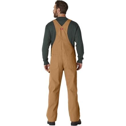 

Классический комбинезон с нагрудником – мужской Dickies, цвет Rinsed Brown Duck