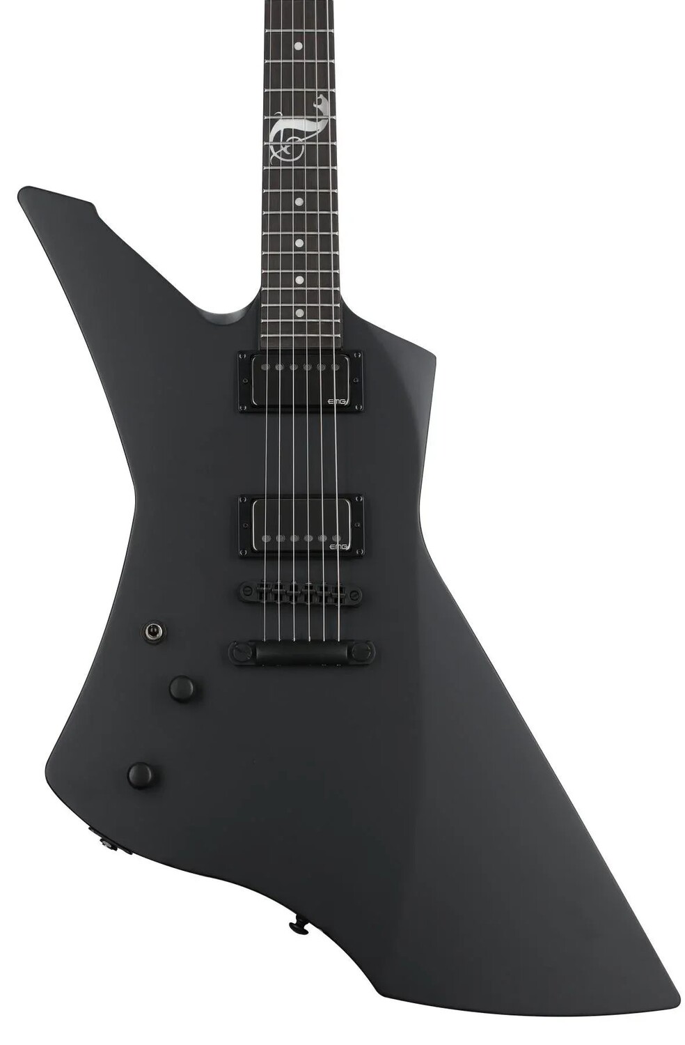 

ESP LTD James Hetfield Signature Snakebyte Левша — Черный Сатин