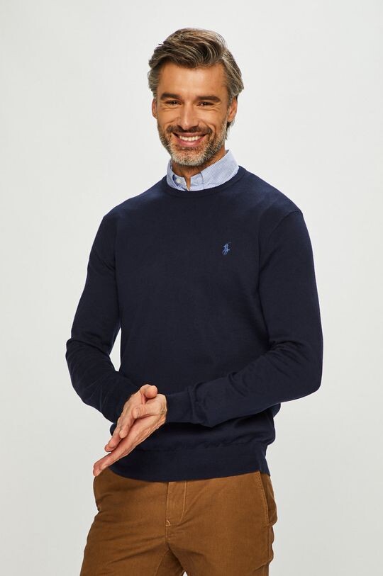 Свитер Polo Ralph Lauren, темно-синий свитер wool sweater polo ralph lauren зеленый