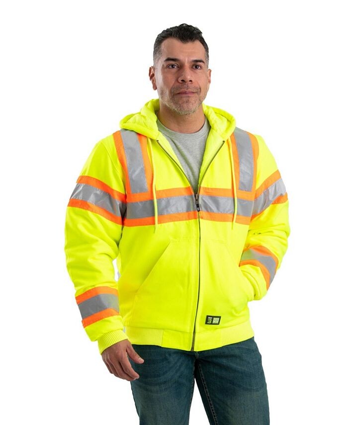 

Мужская активная куртка Hi Vis Class 3 с капюшоном Berne, желтый