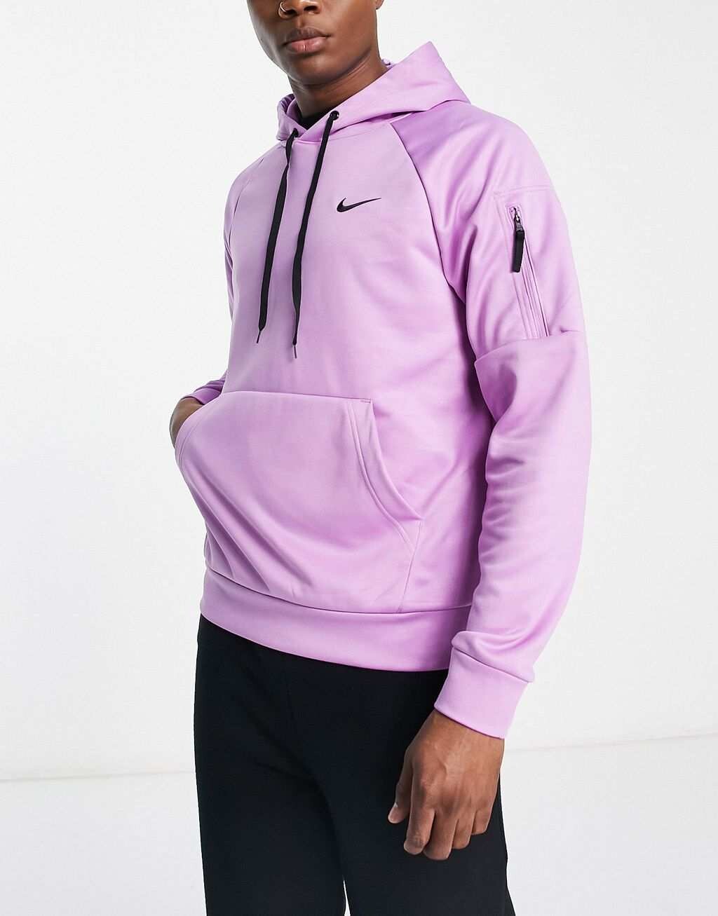 

Розовая худи Nike Training Pro
