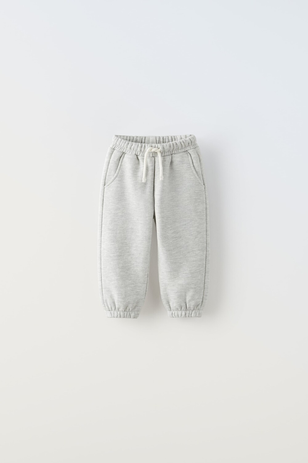 

Джоггеры из ткани college Zara, серый мергель