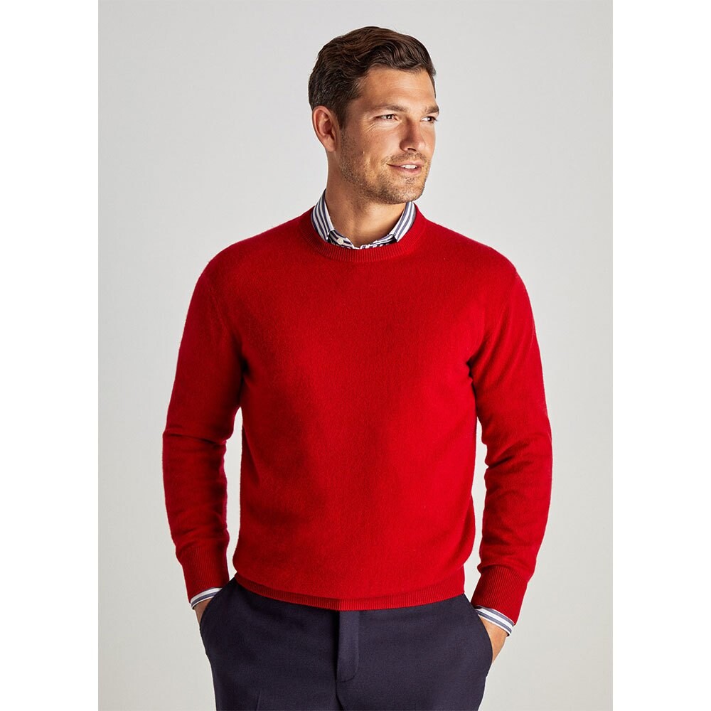 

Свитер Façonnable Cashmere Crew Neck, красный